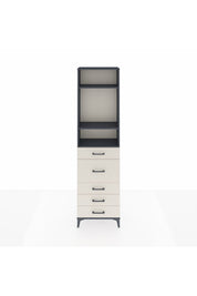 Arges Dolap 3 Raflı 5 Çekmeceli 60x30x221 - S29M123V4A