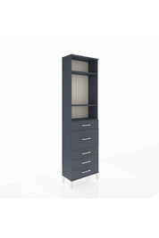 Arges Dolap 3 Raflı 5 Çekmeceli 60x30x221 - S29M123V5A