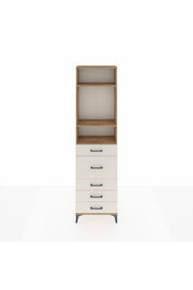 Arges Dolap 3 Raflı 5 Çekmeceli 60x30x221 - S29M123V7A