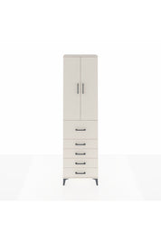 Arges Dolap 2 Raflı 5 Çekmeceli 2 Kapaklı 60x30x221 - S29M124V1A
