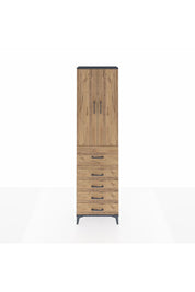 Arges Dolap 2 Raflı 5 Çekmeceli 2 Kapaklı 60x30x221 - S29M124V6A