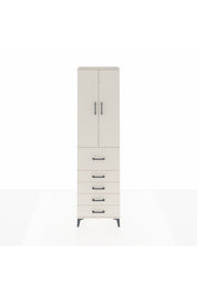 Arges Dolap 3 Raflı 5 Çekmeceli 2 Kapaklı 60x30x221 - S29M125V1A