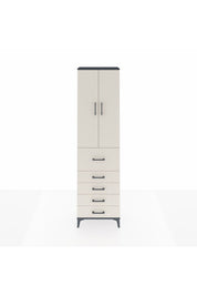 Arges Dolap 3 Raflı 5 Çekmeceli 2 Kapaklı 60x30x221 - S29M125V4A