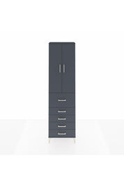 Arges Dolap 3 Raflı 5 Çekmeceli 2 Kapaklı 60x30x221 - S29M125V5A