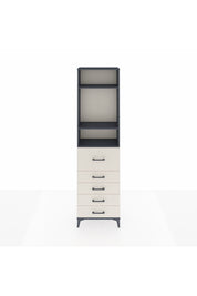 Arges Dolap 3 Raflı 5 Çekmeceli 60x30x221 - S29M126V4A