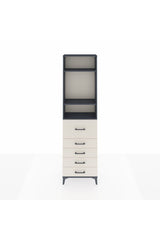 Arges Dolap 3 Raflı 5 Çekmeceli 60x30x221