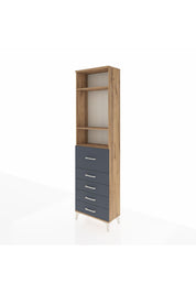Arges Dolap 3 Raflı 5 Çekmeceli 60x30x221 - S29M126V8A