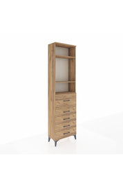 Arges Dolap 3 Raflı 5 Çekmeceli 60x30x221 - S29M126V9A