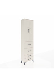 Arges Dolap 2 Raflı 4 Çekmeceli Tek Askılı 60x30x221 - S29M127V1A