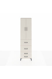 Arges Dolap 3 Raflı 4 Çekmeceli 2 Kapaklı 60x30x221 - S29M128V1A