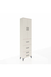 Arges Dolap 3 Raflı 4 Çekmeceli 2 Kapaklı 60x30x221 - S29M128V1A