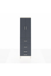 Arges Dolap 3 Raflı 4 Çekmeceli 2 Kapaklı 60x30x221 - S29M128V2A