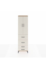 Arges Dolap 3 Raflı 4 Çekmeceli 2 Kapaklı 60x30x221 - S29M128V7A