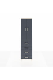 Arges Dolap 2 Raflı 4 Çekmeceli Tek Askılı 60x30x221 - S29M133V2A