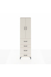 Arges Dolap 3 Raflı 4 Çekmeceli 2 Kapaklı 60x30x221 - S29M134V1A