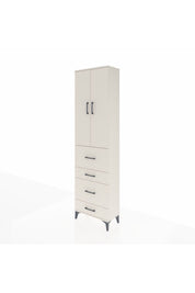Arges Dolap 3 Raflı 4 Çekmeceli 2 Kapaklı 60x30x221 - S29M134V1A
