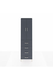 Arges Dolap 3 Raflı 4 Çekmeceli 2 Kapaklı 60x30x221 - S29M134V5A