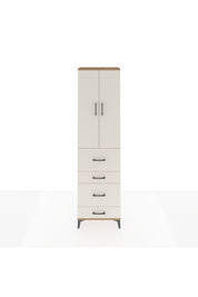 Arges Dolap 3 Raflı 4 Çekmeceli 2 Kapaklı 60x30x221 - S29M134V7A
