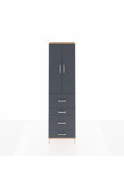 Arges Dolap 3 Raflı 4 Çekmeceli 2 Kapaklı 60x30x221 - S29M134V8A