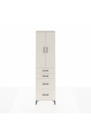 Arges Dolap 3 Raflı 4 Çekmeceli 2 Kapaklı 60x30x221 - S29M137V1A