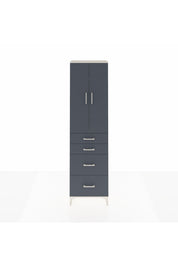 Arges Dolap 3 Raflı 4 Çekmeceli 2 Kapaklı 60x30x221 - S29M137V2A