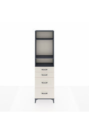 Arges Dolap 3 Raflı 4 Çekmeceli 60x30x221 - S29M138V4A