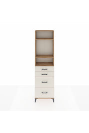 Arges Dolap 3 Raflı 4 Çekmeceli 60x30x221 - S29M138V7A