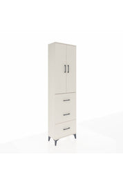 Arges Dolap 2 Raflı 3 Çekmeceli Tek Askılı 60x30x221 - S29M139V1A