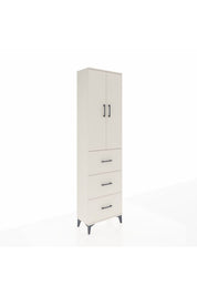 Arges Dolap 3 Raflı 3 Çekmeceli 2 Kapaklı 60x30x221 - S29M140V1A
