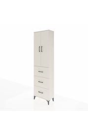 Arges Dolap 3 Raflı 3 Çekmeceli 2 Kapaklı 60x30x221 - S29M140V1A