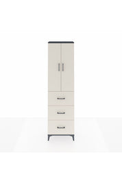 Arges Dolap 3 Raflı 3 Çekmeceli 2 Kapaklı 60x30x221 - S29M140V4A