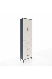 Arges Dolap 3 Raflı 3 Çekmeceli 2 Kapaklı 60x30x221 - S29M140V4A
