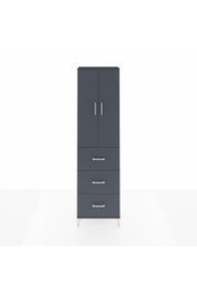 Arges Dolap 3 Raflı 3 Çekmeceli 2 Kapaklı 60x30x221 - S29M140V5A