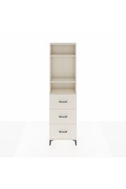 Arges Dolap 3 Raflı 3 Çekmeceli 60x30x221 - S29M141V1A