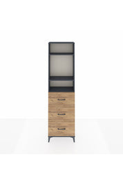 Arges Dolap 3 Raflı 3 Çekmeceli 60x30x221 - S29M141V6A