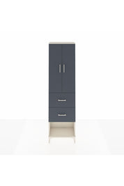 Arges Dolap 2 Raflı 2 Çekmeceli Tek Askılı 60x30x221 - S29M142V2A