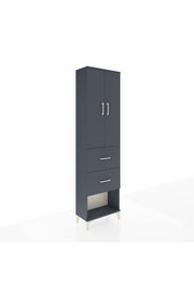 Arges Dolap 2 Raflı 2 Çekmeceli Tek Askılı 60x30x221 - S29M142V5A