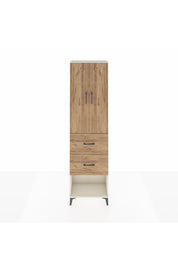 Arges Dolap 3 Raflı 2 Çekmeceli 2 Kapaklı 60x30x221 - S29M143V3A