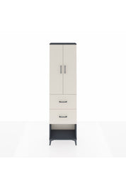 Arges Dolap 3 Raflı 2 Çekmeceli 2 Kapaklı 60x30x221 - S29M143V4A