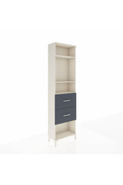 Arges Dolap 3 Raflı 2 Çekmeceli 60x30x221 - S29M144V2A