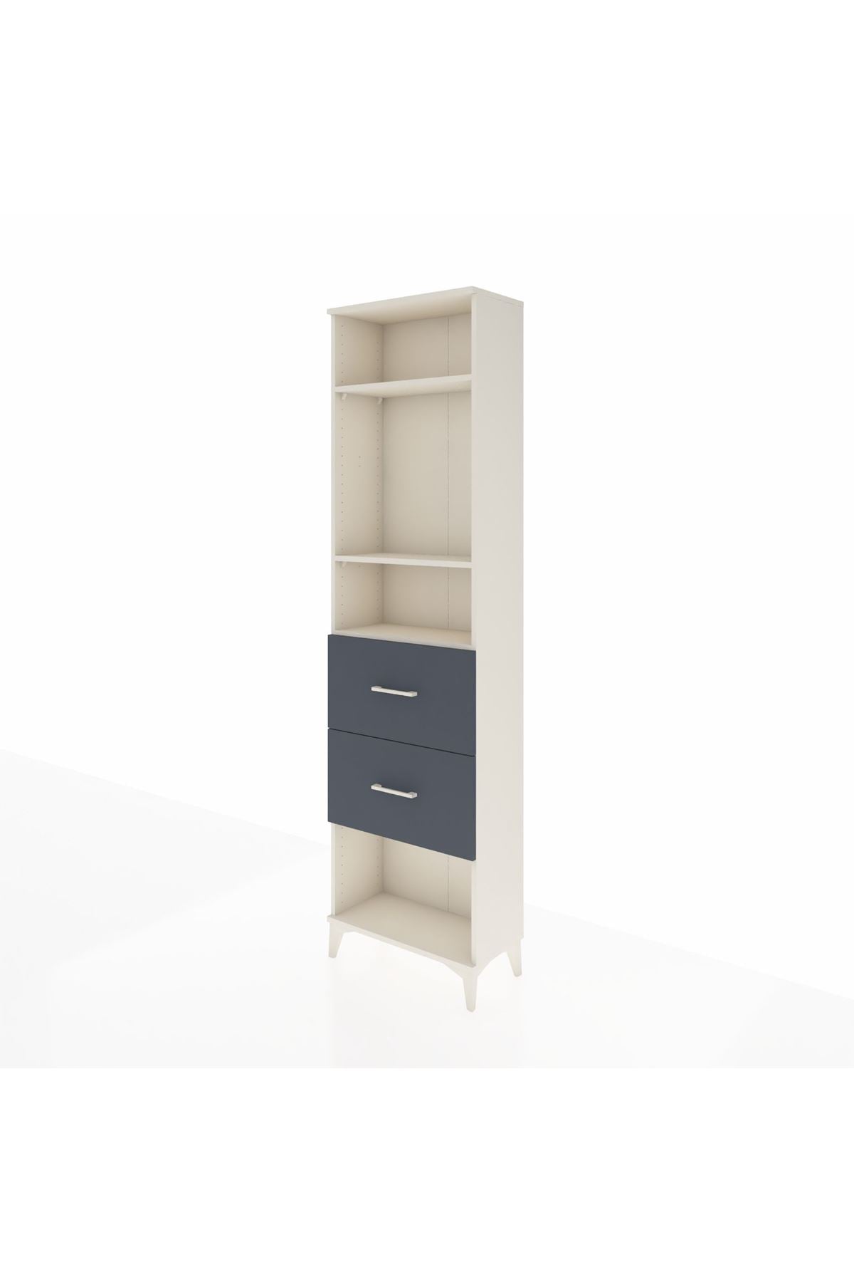 Arges Dolap 3 Raflı 2 Çekmeceli 60x30x221 - S29M144V2A