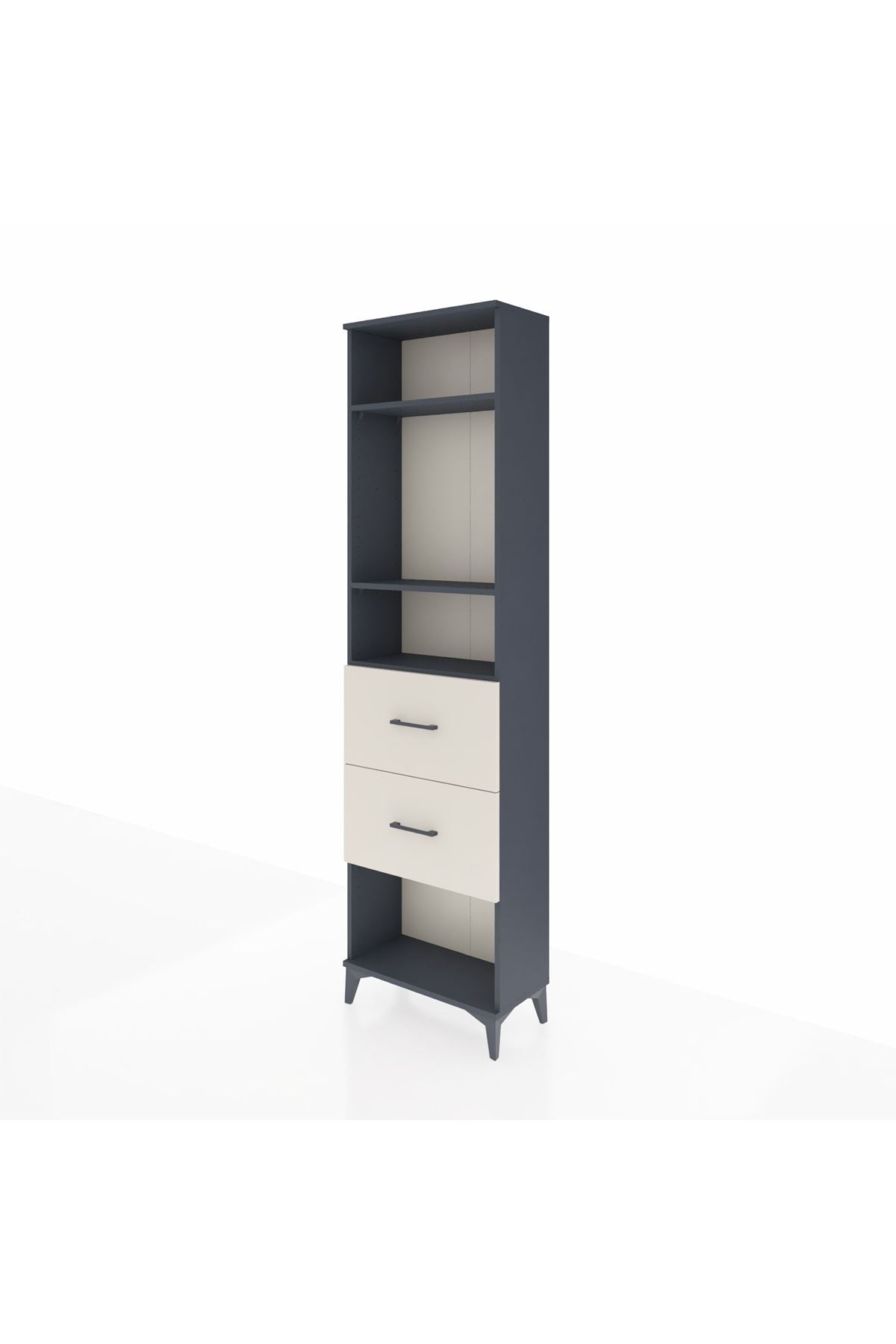 Arges Dolap 3 Raflı 2 Çekmeceli 60x30x221 - S29M144V4A