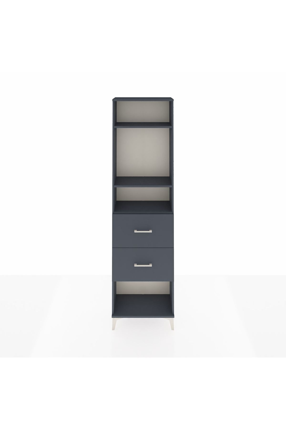 Arges Dolap 3 Raflı 2 Çekmeceli 60x30x221 - S29M144V5A