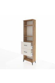 Arges Dolap 3 Raflı 2 Çekmeceli 60x30x221 - S29M144V7A