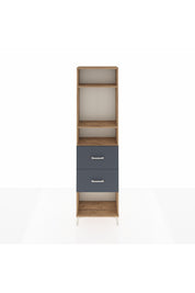 Arges Dolap 3 Raflı 2 Çekmeceli 60x30x221 - S29M144V8A