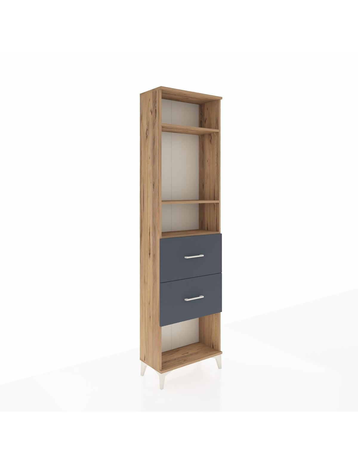 Arges Dolap 3 Raflı 2 Çekmeceli 60x30x221 - S29M144V8A