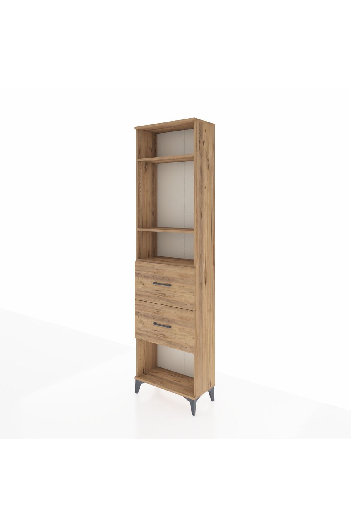 Arges Dolap 3 Raflı 2 Çekmeceli 60x30x221 - S29M144V9A