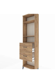 Arges Dolap 3 Raflı 2 Çekmeceli 60x30x221 - S29M144V9A