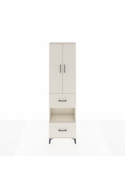 Arges Dolap 3 Raflı 2 Çekmeceli Tek Askılı 60x30x221 - S29M145V1A