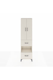Arges Dolap 4 Raflı 2 Çekmeceli 2 Kapaklı 60x30x221 - S29M146V1A